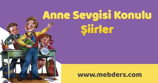 Anne şiirleri