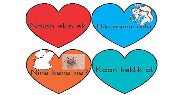1. Sınıf İlk Okuma Yazma E-L-A-K-İ-N Sesleri Okuma ve Boyama Etkinliği