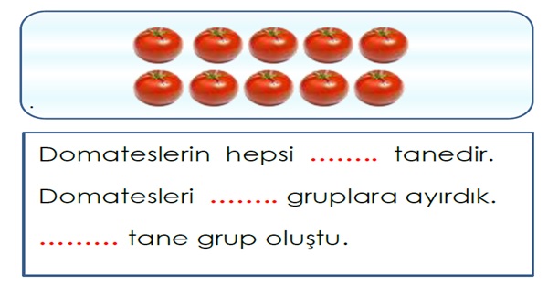 2. Sınıf Matematik Bölme İşlemi (Gruplama ve Paylaştırma) Etkinliği-2