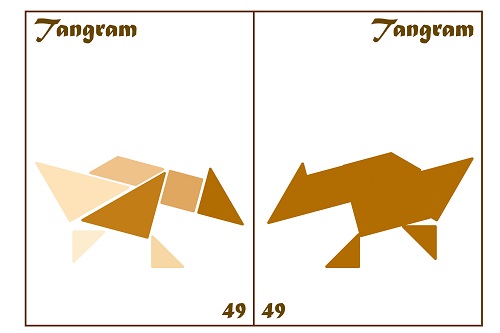 Tangram Kartları 25