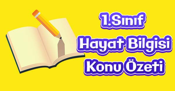 1. Sınıf Hayat Bilgisi Çevremizdeki Bitkiler Konu özeti
