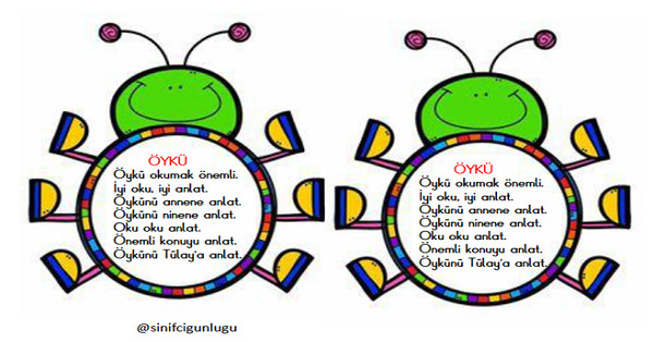 1. Sınıf İlk Okuma Yazma (Ö-ö Sesi) Öykü Okuma Metni