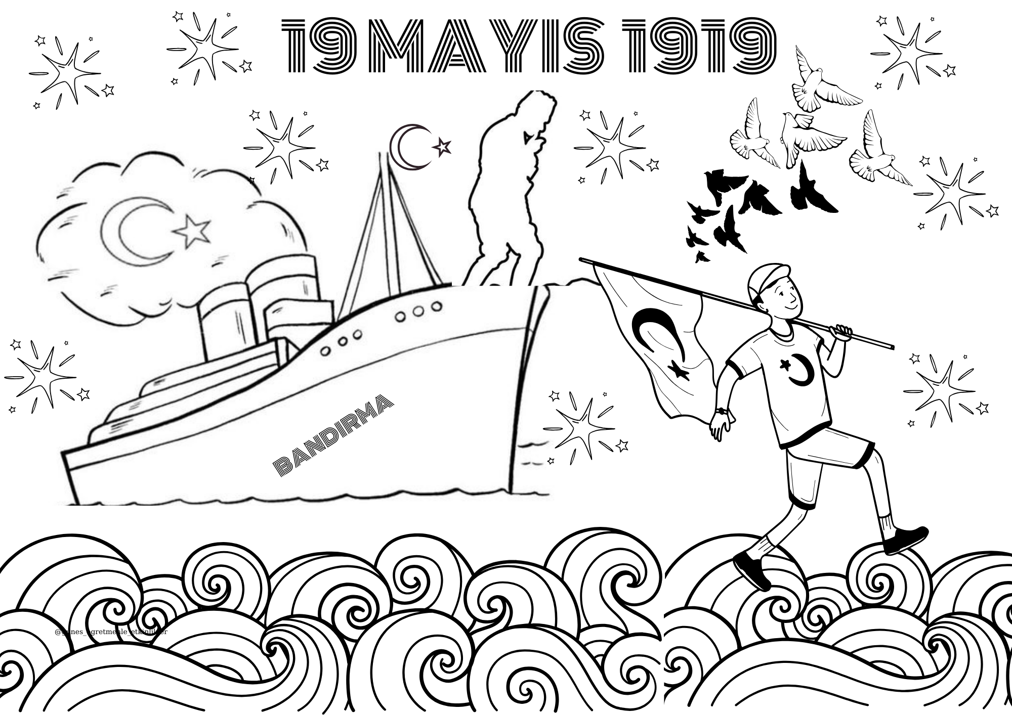 19 Mayıs Boyama