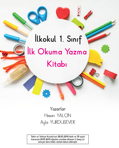 2018-2019 Yılı 1. Sınıf İlk Okuma Yazma Semih Yayınevi Ders Kitabı 1.Bölüm pdf