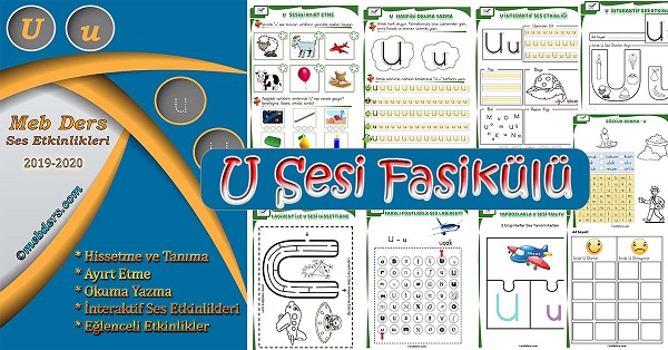 1. Sınıf İlkokuma U Sesi Fasikülü