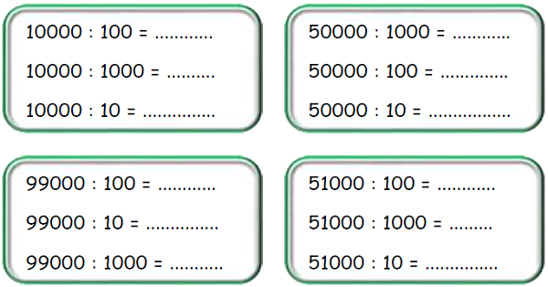4. Sınıf Matematik Zihinden Bölme İşlemi-2