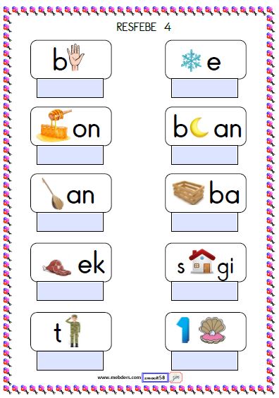 Resfebe Etkinlikleri 4 ( Kolay )