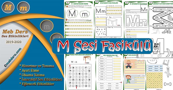 1. Sınıf İlkokuma M Sesi Fasikülü