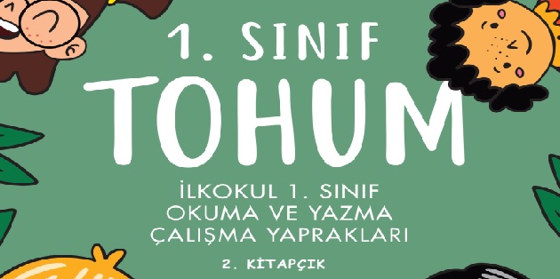 İlkokul 1. Sınıf Okuma Yazma Çalışma Yaprakları Tohum 2