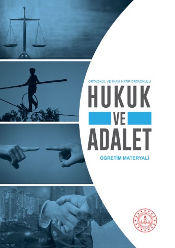 2020-2021 Yılı 8. Sınıf Hukuk ve Adalet Öğretim Materyali Kitabı (MEB) pdf indir