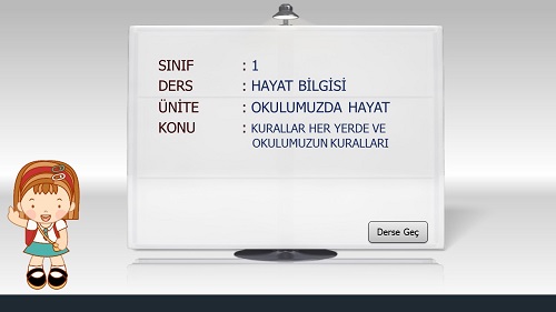 1. Sınıf Hayat Bilgisi Kurallar Her Yerde ve Okulumuzun Kuralları Sunusu