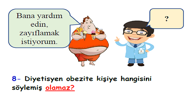 4. Sınıf Fen Bilimleri Besinlerimiz Yaprak Test-4