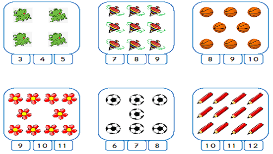 1. Sınıf Matematik Nesneleri Sayalım Etkinliği 2