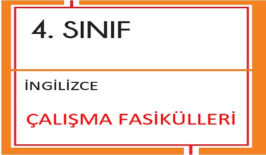 4. Sınıf İngilizce Çalışma Fasikülleri