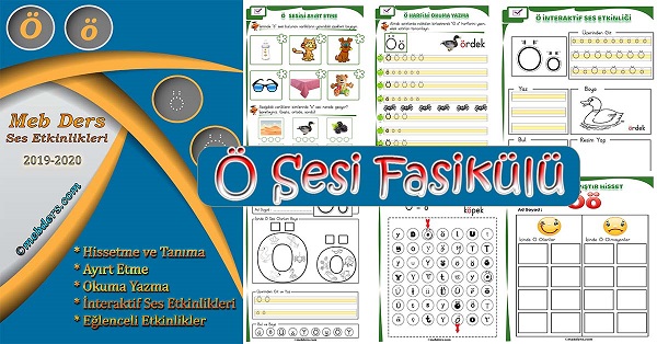1. Sınıf İlkokuma Ö Sesi Fasikülü