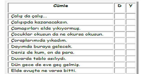 4. Sınıf Türkçe de Bağlaç ve Ekinin Yazılışı-3