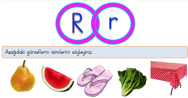1. Sınıf İlk Okuma Yazma (R-r) Sesi Tüm Etkinlikler
