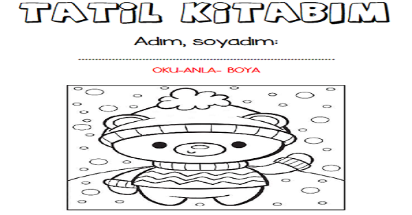 1. Sınıflar Eğlenceli Yarı Yıl Tatil Etkinlikleri 1