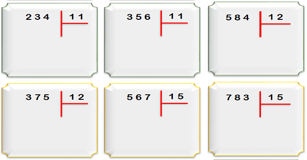 4. Sınıf Matematik Bölme İşlemi Alıştırmaları-4