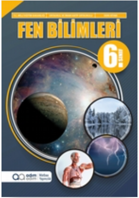 2023-2024 Eğitim Öğretim Yılı 6. Sınıf Fen Bilimleri Ders Kitabı-Adım Yayınları