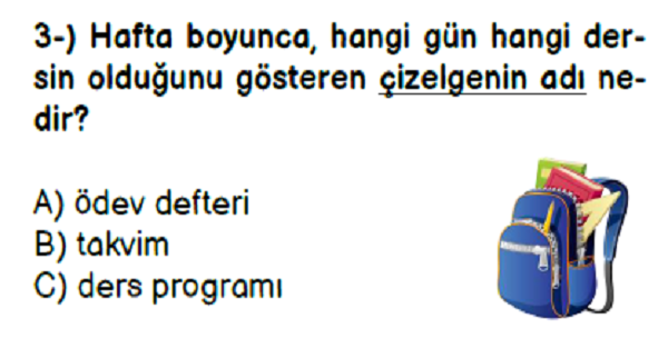 2. Sınıf Hayat Bilgisi Yıl Sonu Değerlendirme-2