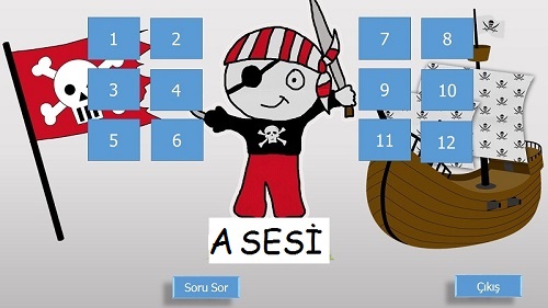 1. Sınıf a Sesi Değerlendirme Eğlenceli Hazine Nerede Sunusu