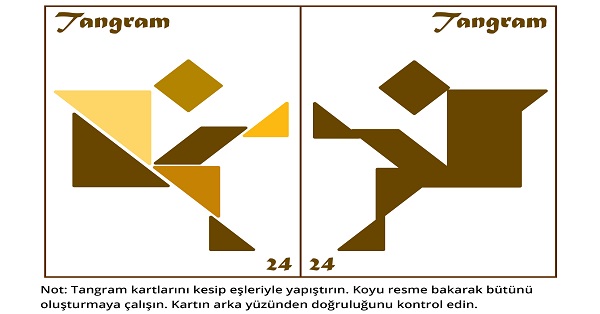 Tangram Kartları 12
