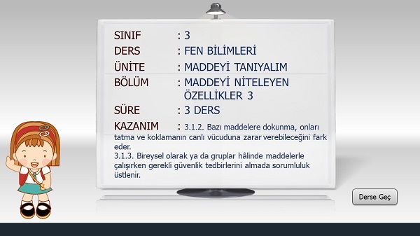 3. Sınıf Fen Bilimleri Maddeyi Niteleyen Özellikler Sunusu 3