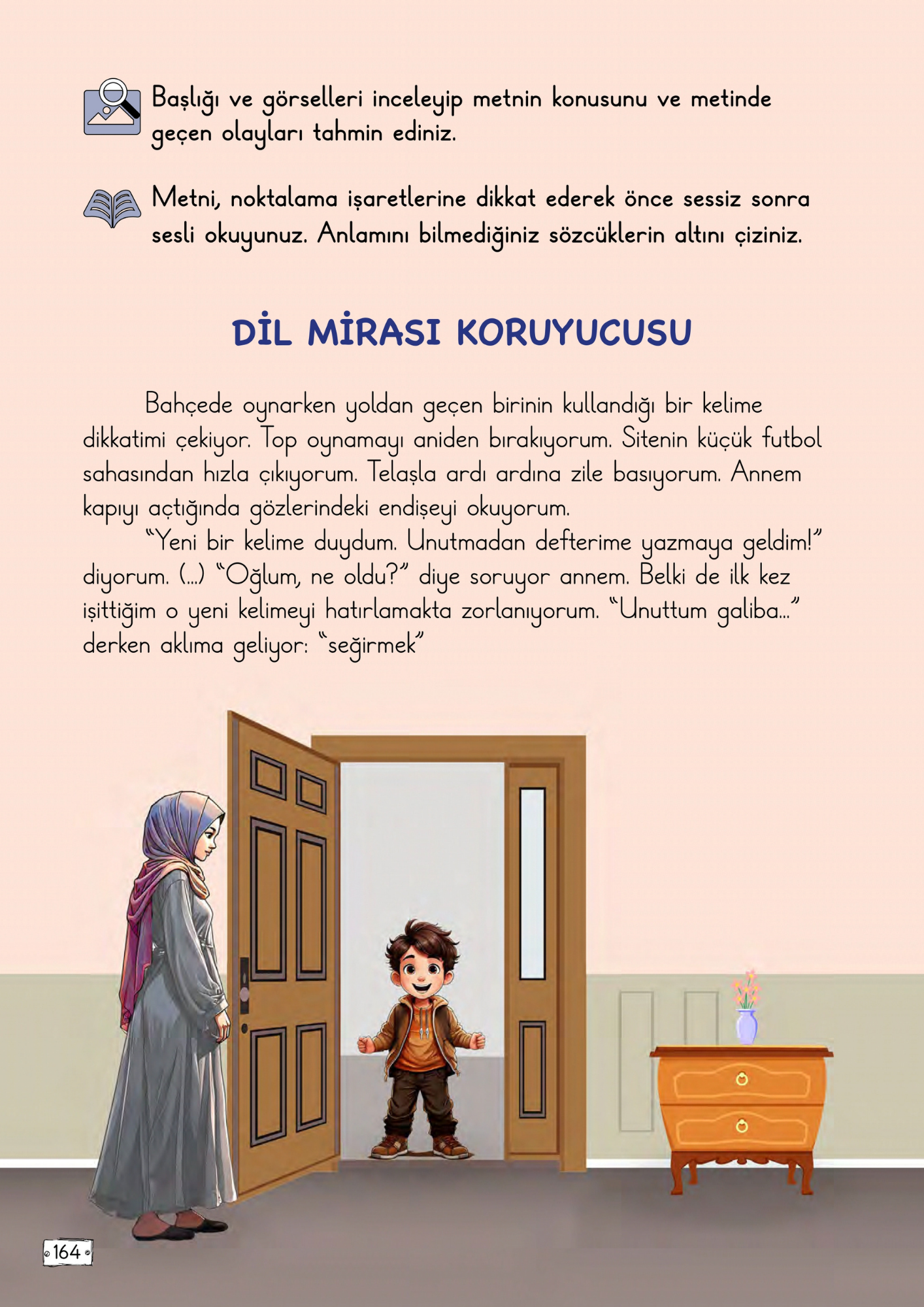 2. Sınıf Türkçe Meb Yayınları Dil Mirası Koruyucusu Metni Etkinlik Cevapları