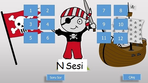 1. Sınıf n Sesi Değerlendirme Eğlenceli Hazine Nerede Sunusu